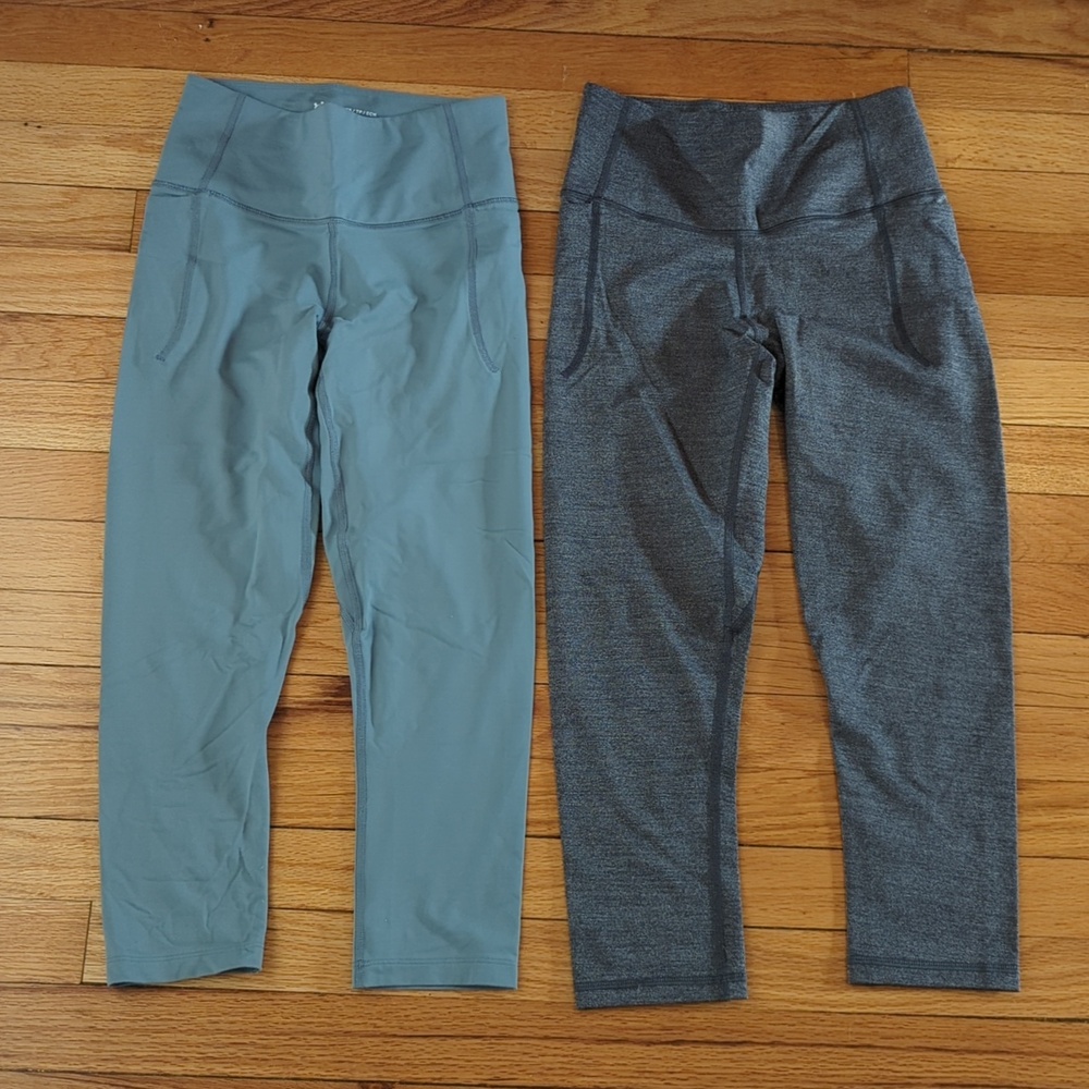 Two Under Armour Fitted Leggings